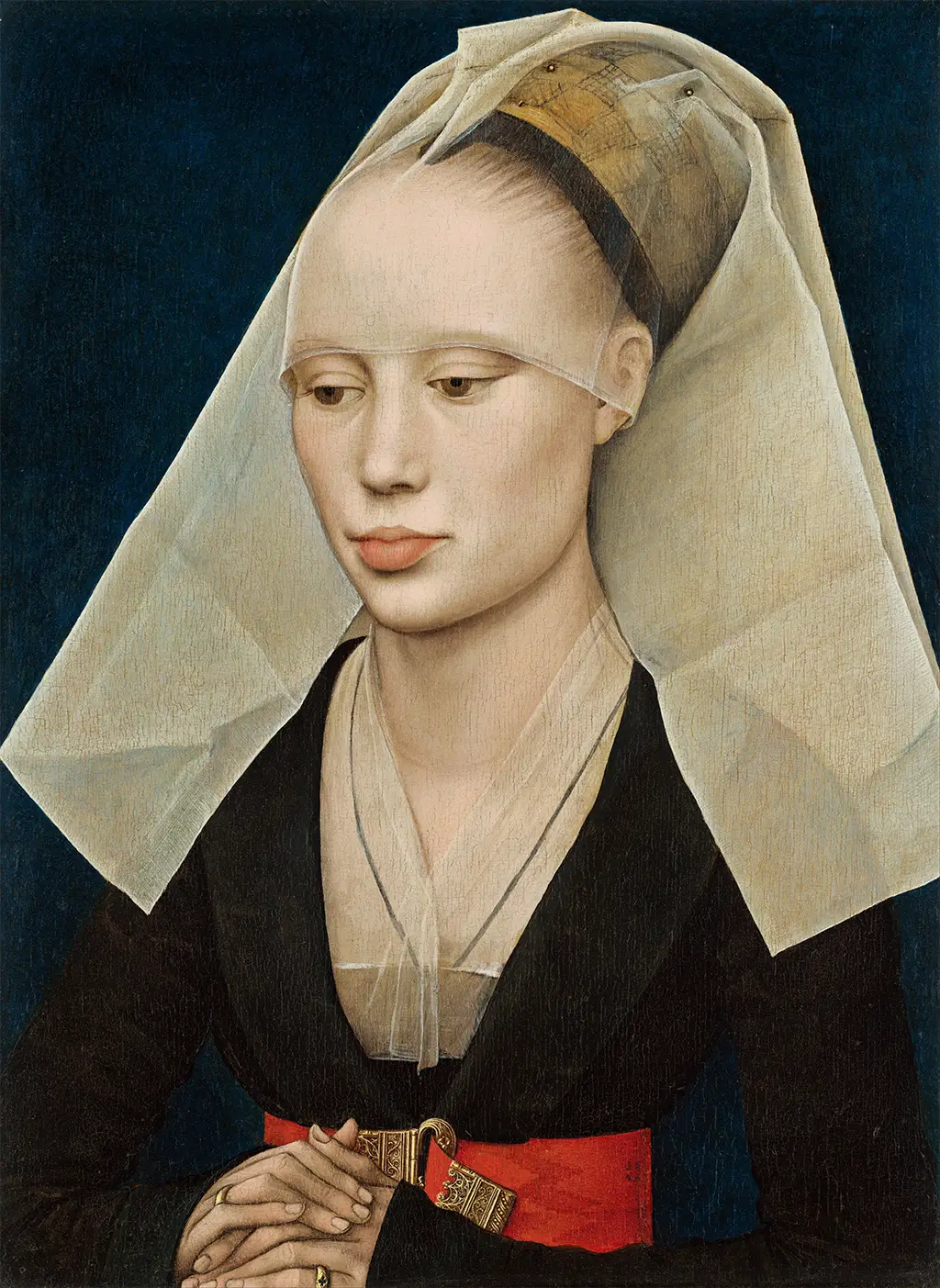 Portrait of a Lady in Detail Rogier van der Weyden